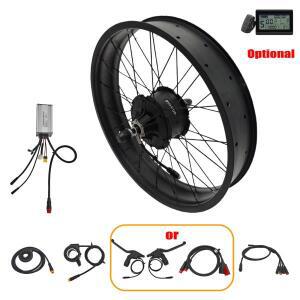 바팡 48V 1000W 20/24/264.0 인치 프론트 허브 모터 휠 컨버전 키트 (팻바이크용 135mm)