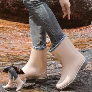 슈즈 데일리 여성 여름 장마 레인부츠 장화 우비