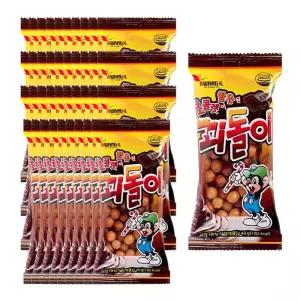 추억의 간식 꾀돌이 40g 40개 초콜릿맛 불량식품 간식