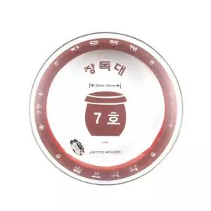 유리 장뚜껑-7호 (약30-33cm) 항아리 장독대 덮개