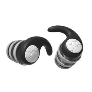 소음방지 귀마개 수면용 학습용 이어플러그 실리콘 귀마개 재사용 차단 여행용 산업용 휴대용 사무실