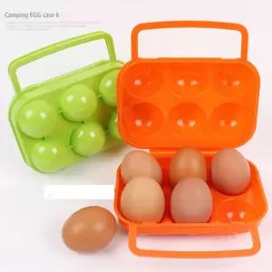 캠핑 6구 계란 보관 케이스 계란보관함 계란케이스 계란통 계란판 계란박스