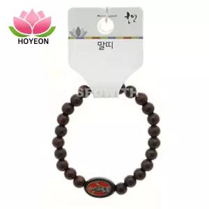 호연 불교 기원 팔찌 벽조목 어린이 띠 합장주 염주 (말)/디자인/용품/호안석/원석/반지/묵주/구슬/나무