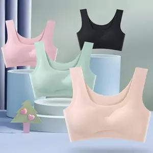 심리스 브라 편한 스포츠브라 데일리 노와이어 브라 여성 이너웨어 필라테스 런닝 요가