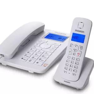 디지털 전화기 탁상용 발신자 스피커 사무실 전화기 전화번호부 1.7 유무선 사무용 통화기 선없는 무선