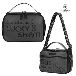 까스텔바작 골프 남자 레터링 파우치 어깨끈 프린트 백 BGEM-GP201