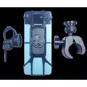 전기 호환 오토바이 가민 봉 집게거치대 핸들바 실리콘거치대 킥보드 핸들