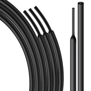 Φ1.6mm ~ Φ64mm 와이어 열수축 튜빙-3:1 비율 접착제 처리된 검정색 방수 산업용 전기 랩 튜브