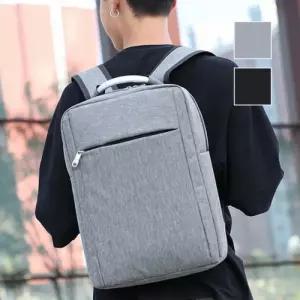 깔끔한 베이직 디자인 앞 포켓 노트북 남여공용 백팩