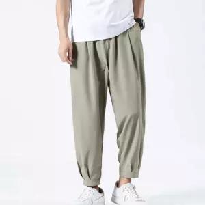 간절기 남자 와이드핏 통큰 바지 데일리 남성복 팬츠 apS4+9CeI