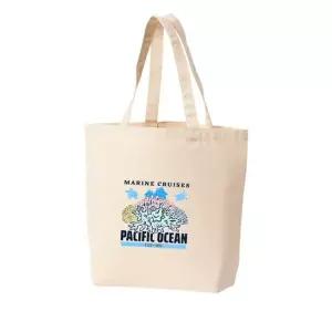 에코백 토트백 PACIFIC OCEAN 해양동물 해양식물 산호초 그림 다양한 사이즈