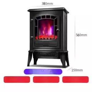 럭셔리 가정용 벽난로 인테리어 불멍 난로 실내 대형 바베큐 MK2 블랙 기계식 버튼