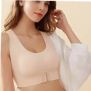 심리스 뽕브라 나시 숏탑 코르셋 브래지어 여자 보정속옷