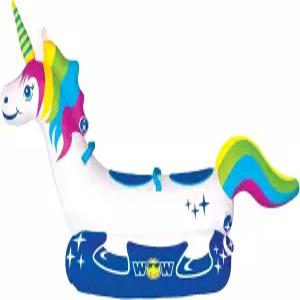 보트용 WOW 스포츠 유니콘 견인 튜브 - 1~2인용 내구성