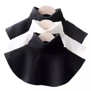 여성의류 베이직 페이크 스판 목 폴라 빅사이즈 3751