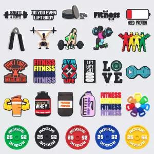 운동 지비츠 모음전 - 피트니스 크로스핏 복싱 권투 러닝 체육관 트레이닝 밀리터리 크록스 참 신발 꾸미기