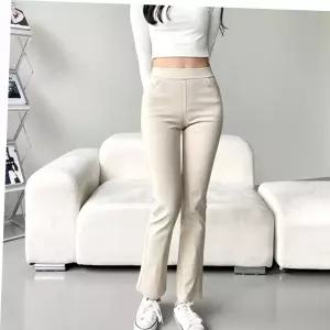 편한바지 여성 밴딩 스판 부츠컷팬츠 슬림 편한 데일리 바지 1P