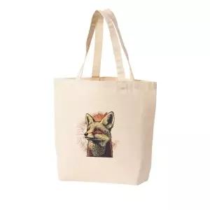 [골드스마일]에코백 다양한 사이즈 폭스 여우 주황사막여우