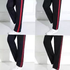 중학교생활복 학 학생생활복 레드라인 블랙 교복 트레이닝바지 학생복 츄리닝