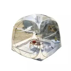 투명 원터치 텐트 캠핑 감성 팝업텐트 투명텐트 글램핑 버블텐트