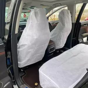 차량용 일회용시트커버 비닐 보호 10장 위생 오염 운전석 덮개 정비용 부직포