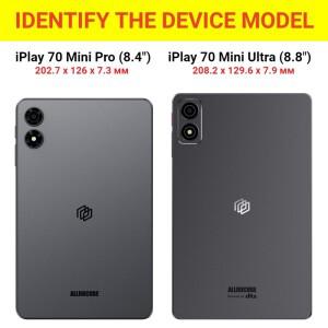 호환 알도큐브 iPlay 70 미니 울트라 프로 케이스 8.8인치 태블릿 PC 폴딩 스탠드 커버 TPU 소프트 백 코크