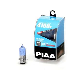 PIAA 바이크용 헤드라이트 전구 할로겐 4100K 밝기 40/40W에 해당 H6M 마쓰시마 제조 PH7에 해당하는 제품 고내진 성능 20G 1개입 MB116