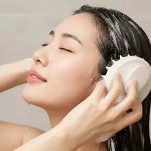 샴푸 브러쉬 실리콘 샴푸용 머리 두피 마사지 브러쉬 세정 마사지기 클리너 제거기 각질 괄사