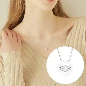 [제이에스티나] CLOVIA MIOELLO 14K 목걸이 (JJCLNQ3BS150W4420)