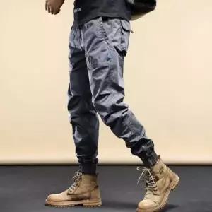 캐주얼 밀리터리 남성 슬림핏 트랜디 조거팬츠 바지 tdV1+8NXT