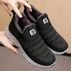방한운동화 털안감 캐주얼 보온신발 방한용 경량신발 mmu9+7BBw