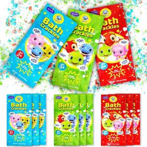 아이들을 위한 SWCANDY 목욕 크래클 및 재미있는 스터퍼를 워터 스월 워터, 장난감 부활절 무독성 독특한 바구니 12팩, 무향, 유아용 탄산음료