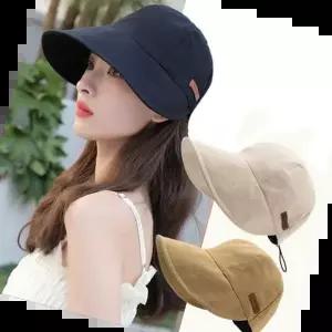 여자페도라 여성 패션모자 골프캡 등산 휴가 스트링 조절 보닛햇