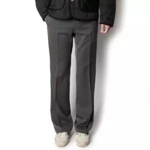 남자 검정색 슬랙스 팬츠 직장인룩 코디 부츠컷 바지 Qjs5+5nIP