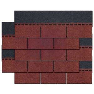 아스팔트슁글 슁글지붕 지붕싱글 붙이는 셀프 시트 세트 타일 시트지 5개 접착