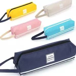 지퍼 파우치 필통 펜 필기구파우치 여성화장품파우치 화장품 여행용 케이스 학생