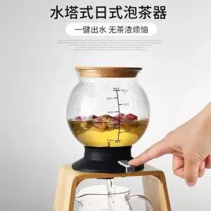 다기 티포트세트 꽃차티팟 주전자 자동우리기 허브