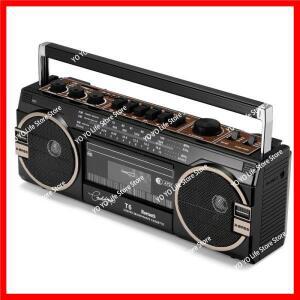 고품질 휴대용 카세트 녹음기 플레이어 음악 재생 워크맨 레트로 테이프 드라이브 AM/FM/SW 라디오 블루투