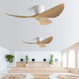 천장 선풍기 실링팬 천장선풍기 화이트 듀얼컨트롤 52인치 132cm 안방 소브 실링팬조명