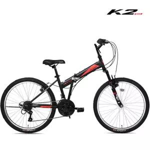케이투바이크 레이브FD 접이식 MTB 24인치 21단 주니어용 입문용 자전거