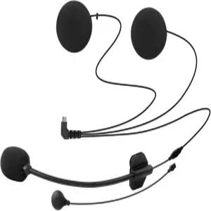 FreedConn 헬멧용 마이크 헤드폰 소프트 케이블 액세서리 (TCOM VB/T-COMSC/KY PRO/T-MAX용 5핀 전용)