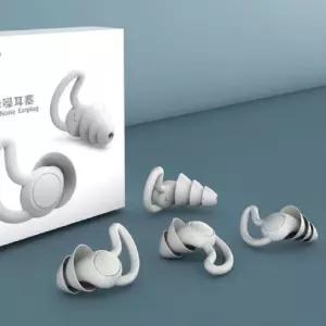 소음방지 2단 3단 우산형 이어플러그 실리콘 귀마개 aYL1+9hxt