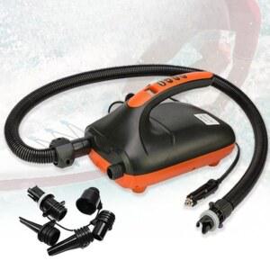 전동에어펌프 카약 고무보트 매트 주입기능 전동펌프 12V 자동