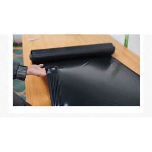 농업용 검정비닐 방수포 조경 비가림 0 6m 잡초 경사면 튼튼한 방설 50CM 물받이