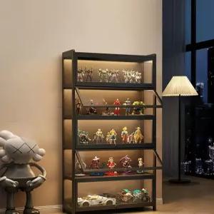 피규어 진열장 아크릴 장식장 정리함 거치대 투명 대형