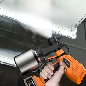 페인트건 전동식 배터리 충전식 스프레이건 도장기