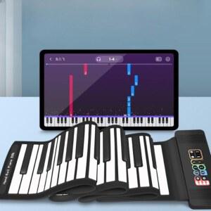 롤피아노 88건반 전자 핸드롤피아노 이동식 휴대용 입문용