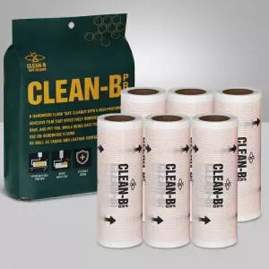 클린비프로 돌돌이 마루용 테이프클리너 리필(6개입)