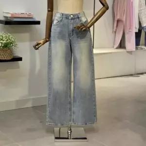 [대구백화점][반에이크]뒤밴딩 세미 스트레이트 청바지(VB64DLMB01T)