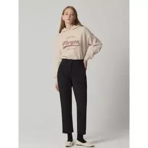 [오조크] 하프밴딩 아웃포켓 기모 팬츠